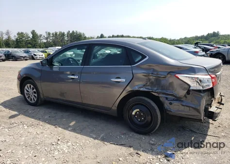 2018 Nissan Sentra S z USA, uszkodzony, nr VIN 3N1AB7APXJL622020